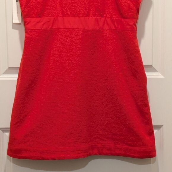 Maeve Red Sheath Mini Dress Sleeveless Scoop Neck Cocktail - Picture 5 of 9